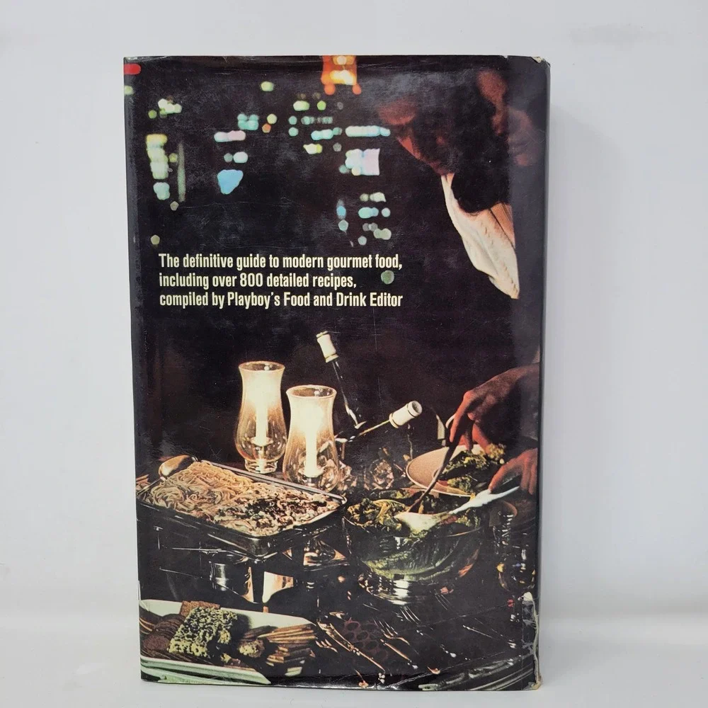 The Playboy Gourmet by Thomas Mario 1972 Hardcover Vintage Cookbook 4th Printing